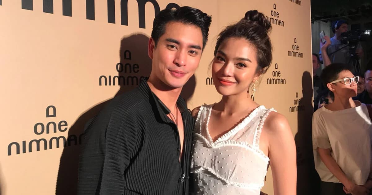 ปั้นจั่น ยิ้มรับปีทอง ยินดีคนจิ้นปราง อุบตอบเรื่องหัวใจแฟนสาวไฮโซ