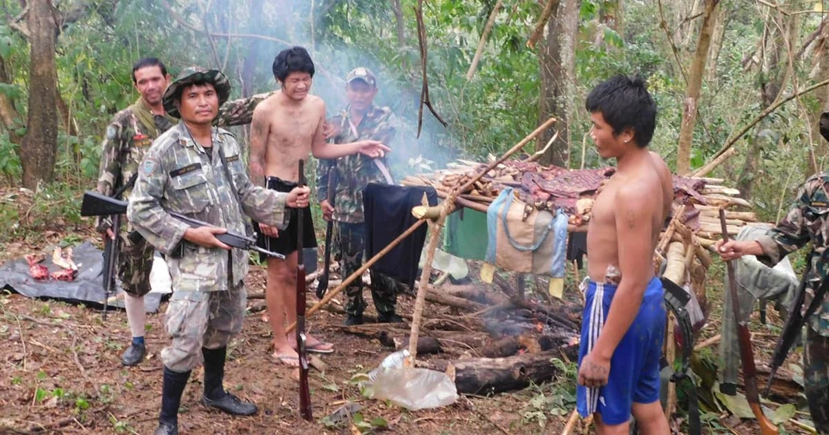 จับ 3 พรานตั้งแคมป์ล่าสัตว์ เปิบหมูป่า-ลิงลมรมควัน