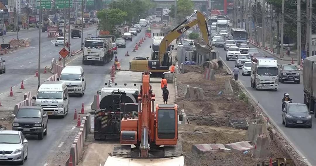 เร่งปรับผิวจราจร คืน ถ.มิตรภาพ รับสงกรานต์