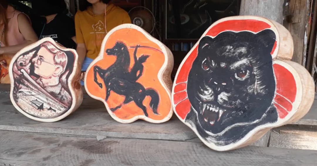 ไอเดียเจ๋ง! ชาวสุโขทัยผลิต “เขียงไม้โชว์ศิลปะ” สร้างรายได้นับหมื่นบาทต่อเดือน