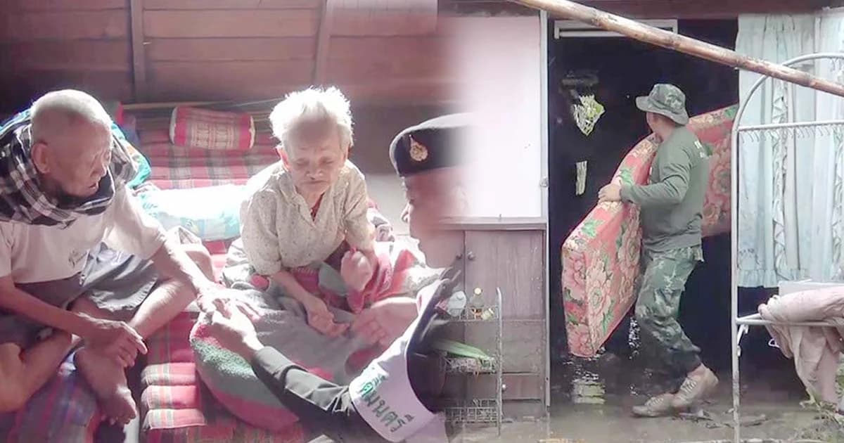 ทหารลงช่วยน้ำป่าทะลักท่วม 100 หลังคา พบความเสียหายขยายวงกว้าง