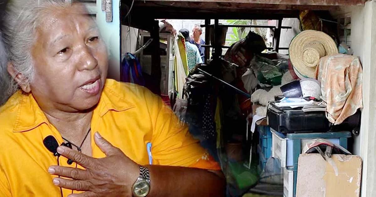 ชีวิตนางฟ้าราชบุรี ‘ป้าเล็ก’ อาสาช่วยคนอื่น ทั้งที่ตัวยากไร้แสนเข็ญ