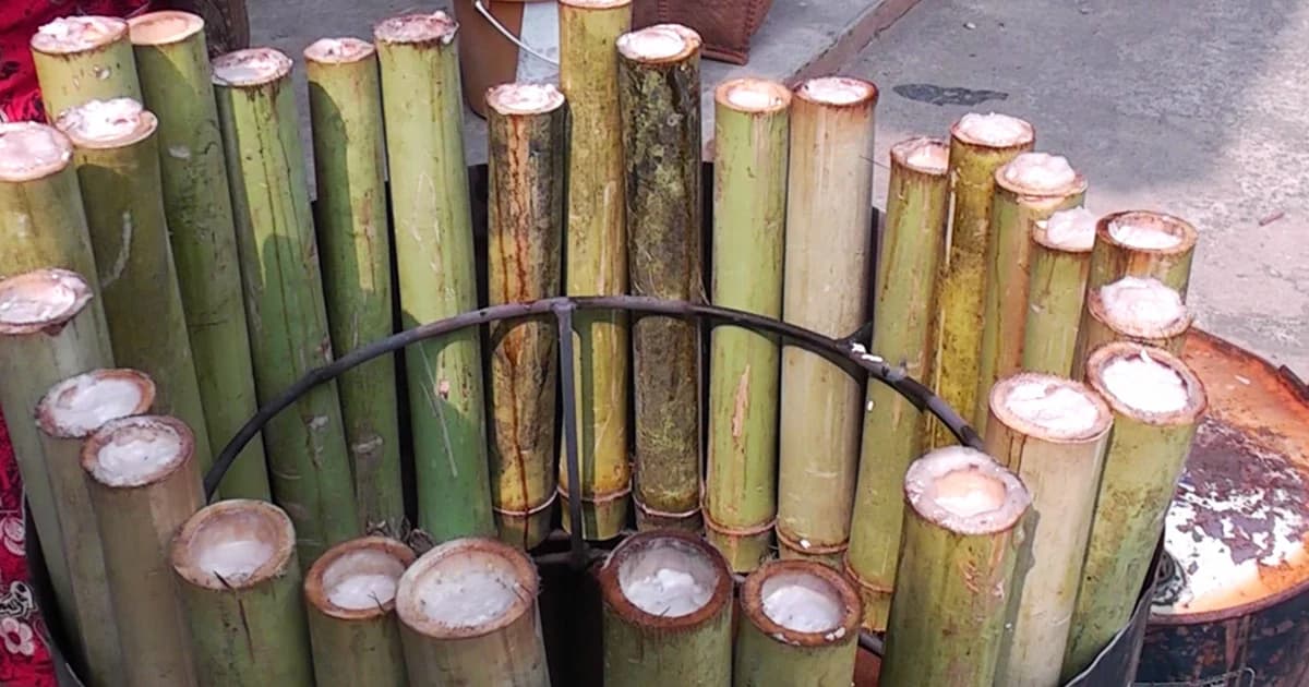 ถังอบข้าวหลาม ลดมลพิษ