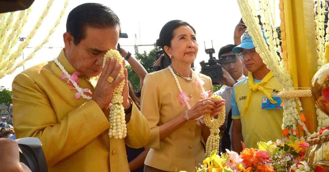 นายกฯ และภริยา ร่วมงาน ‘เถลิงศกสุขสันต์ มหาสงกรานต์ ตำนานไทย’