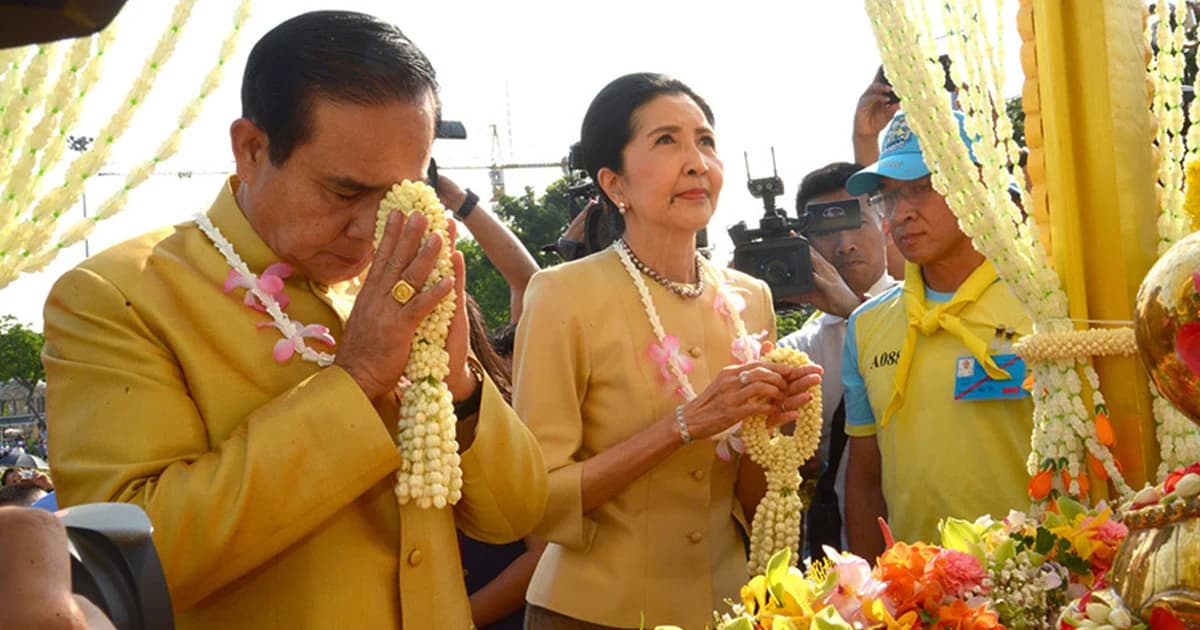 นายกฯ และภริยา ร่วมงาน ‘เถลิงศกสุขสันต์ มหาสงกรานต์ ตำนานไทย’