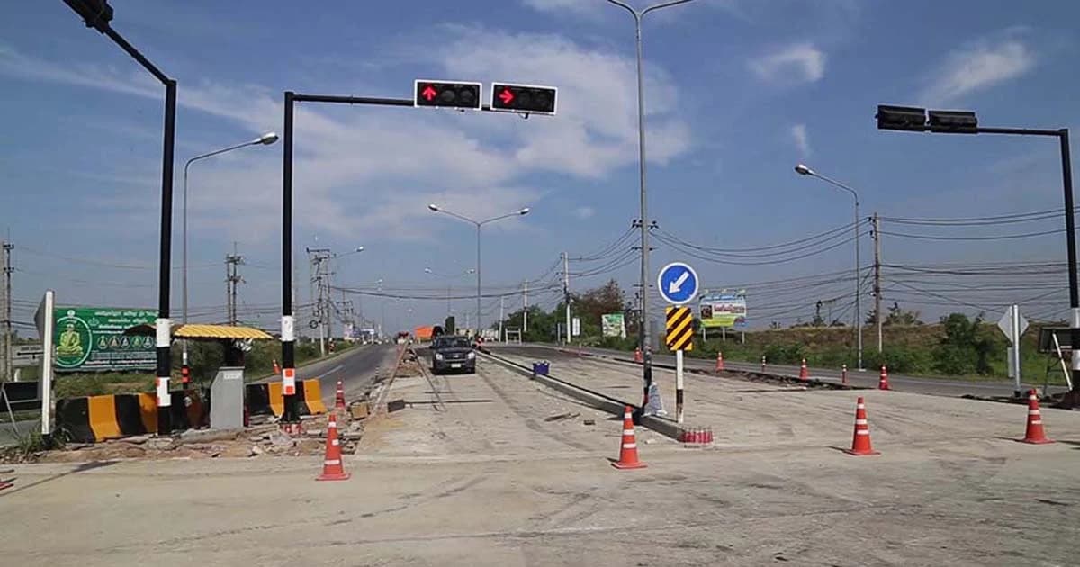 ชัยนาทเตรียมเปิดแยก “คุ้งสำเภา” ระบายรถขึ้นเหนือช่วงสงกรานต์