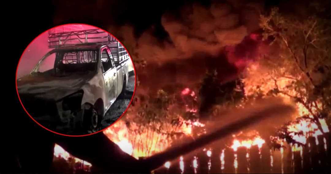 ระทึก ! ไฟไหม้โรงงานอัดเม็ดพลาสติกวอด เสียหายกว่า 5 ล้าน