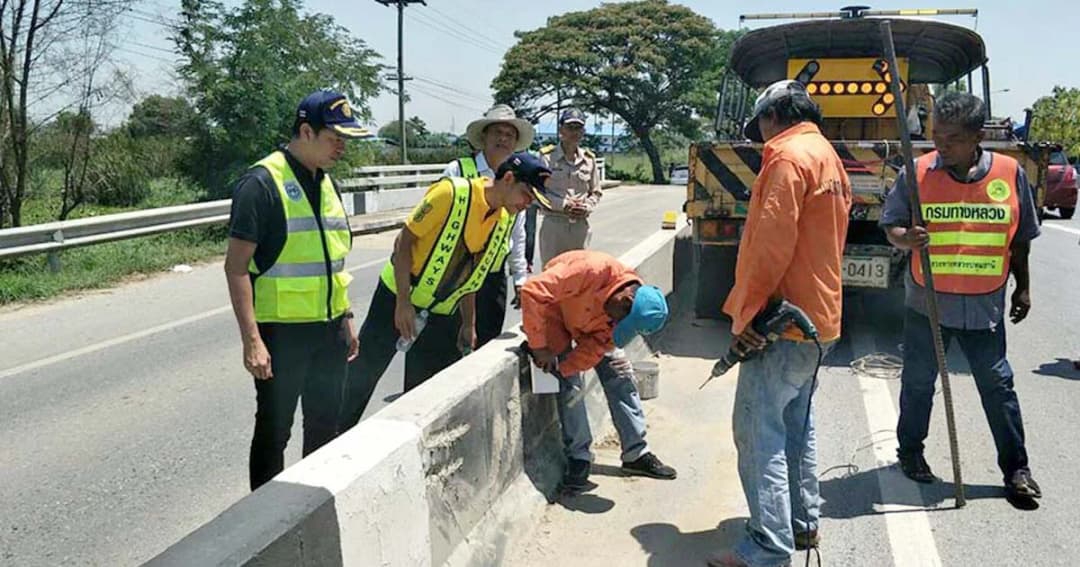 ทางหลวงเร่งติดตั้งป้ายเตือน หวั่นเกิดเหตุซ้ำรอย ‘น้องอิน’