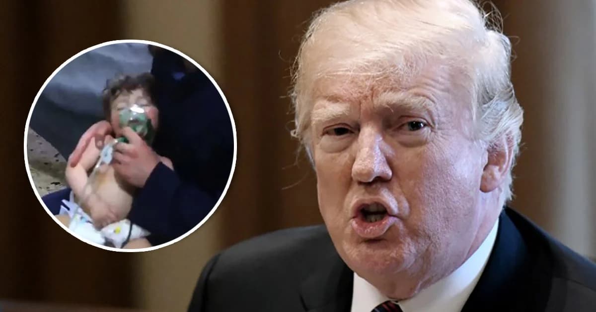 “ทรัมป์” เปรียบผู้นำซีเรียเป็นเยี่ยงสัตว์ ใช้อาวุธเคมีโจมตีทางอากาศ