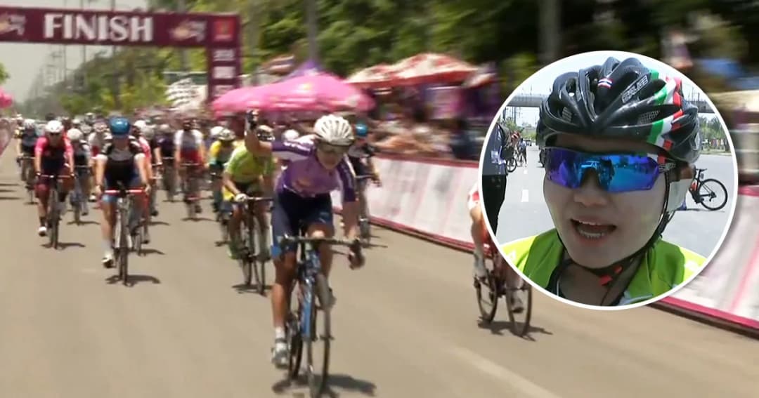 “จุฑาธิป” ปั่นจบอันดับ 3 สเตจ 2 ทัวร์ออฟไทยเเลนด์