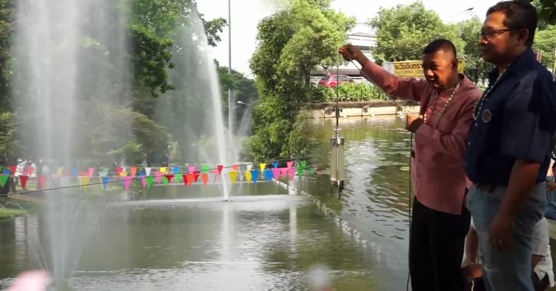 ตรวจสอบคุณภาพน้ำคูเมืองเชียงใหม่ การันตีเล่นสงกรานต์ปลอดภัย