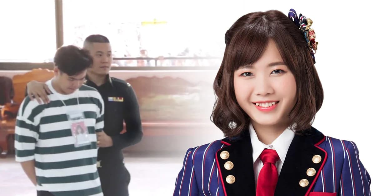 หนุ่มแขวนรูป Pupe BNK48 ไปเกณฑ์ทหาร เฮ จับได้ใบดำ