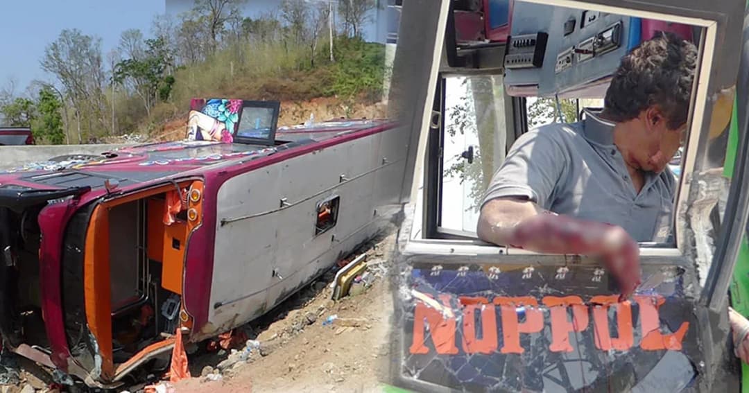 คนขับบัส 2 คันเจอข้อหาหนัก ทำคนเจ็บ-ตายเพียบ