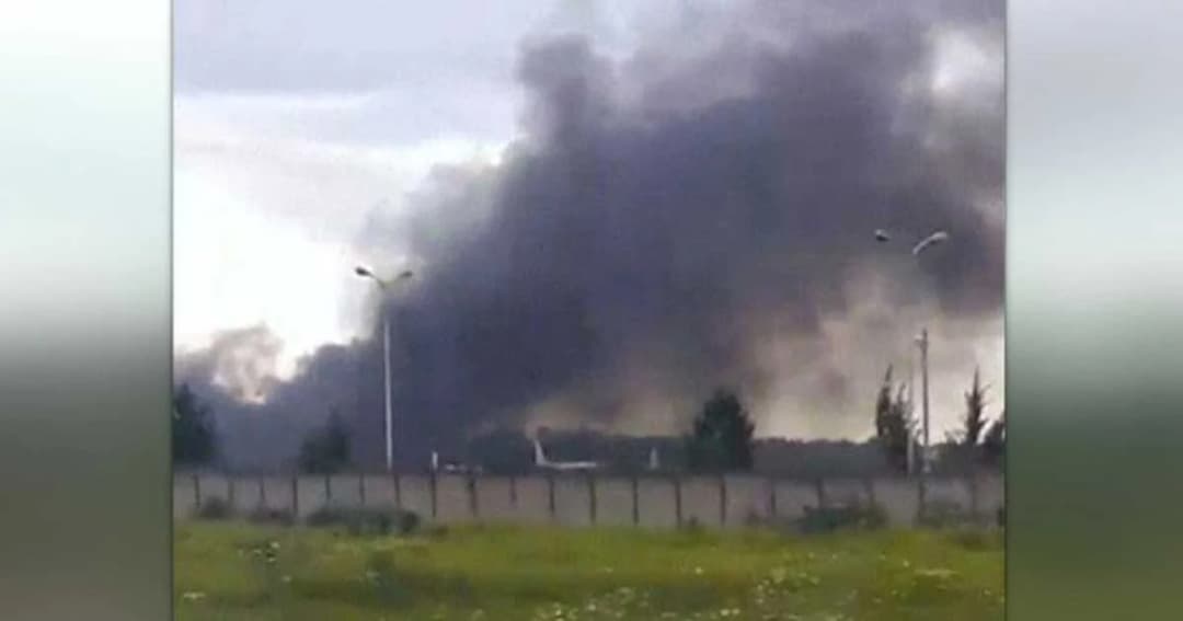 เครื่องบินทหารตกในแอลจีเรีย ดับอย่างน้อย 100 ราย