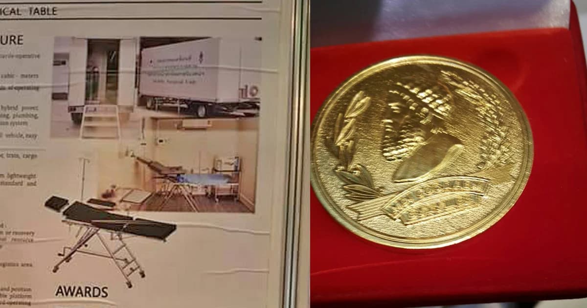 รถศัลยกรรมเคลื่อนที่ไทย ได้เหรียญทองประกวดนวัตกรรมนานาชาติที่มอสโก