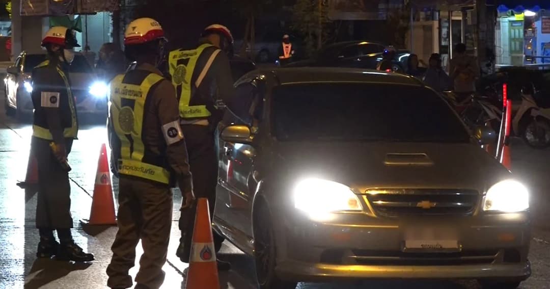 ขอนแก่นเข้มด่านตรวจ พบเมาแล้วขับเพียบ