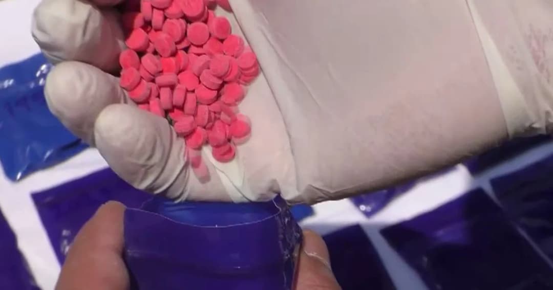 นรข.ยึดอีก “ยาบ้า” ทะลักจากลาวกว่า 2 หมื่นเม็ด ขายช่วงสงกรานต์