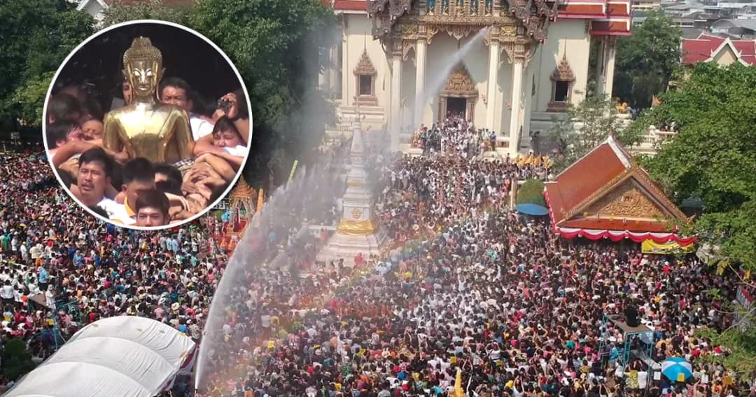 เปิดฉากสงกรานต์ริมโขง! คนนับหมื่นร่วมอัญเชิญหลวงพ่อพระใส