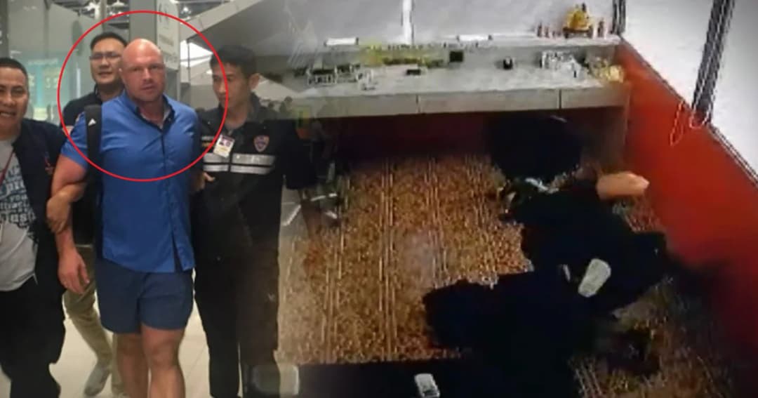 รวบแล้ว! หนุ่มรัสเซีย รัวหมัดใส่สาวสลบคาบูธแลกเงิน กวาดเงิน 7 แสน