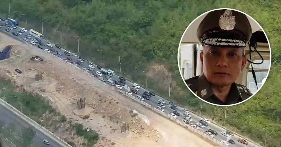 อีสานเข้ากทม. เริ่มติดแล้ว –  โฆษกสตช. แนะปรับเวลาเดินทางเช้ามืดพรุ่งนี้