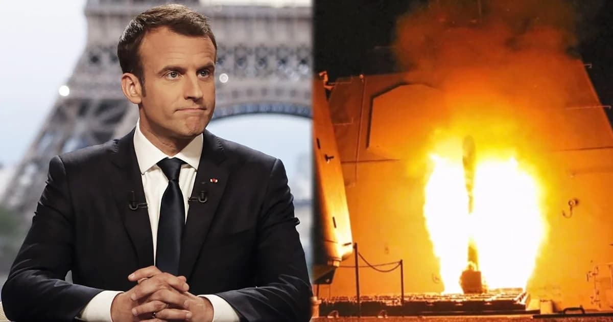 “มาครง” พร้อมเจรจาเพื่อสันติ ย้ำโจมตีซีเรียชอบด้วยกฎหมาย