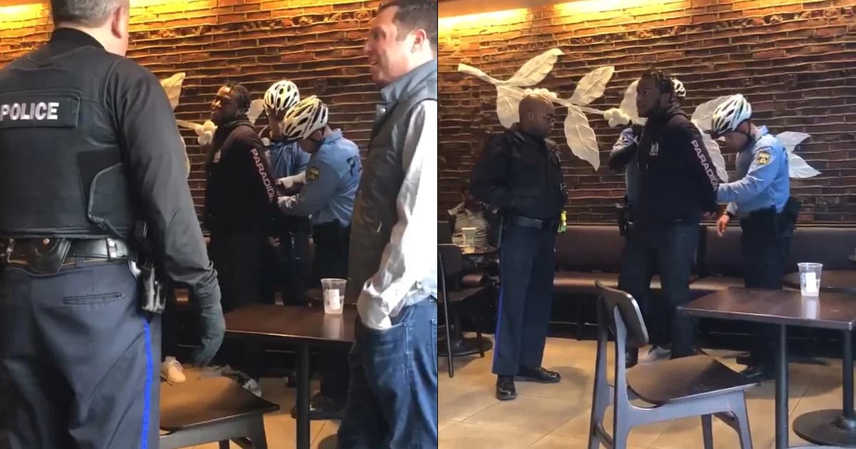 ซีอีโอสตาร์บัคส์ ขอโทษชายผิวสี 2 คน หลัง พนง.แจ้งจับ เพราะไม่สั่งของกิน