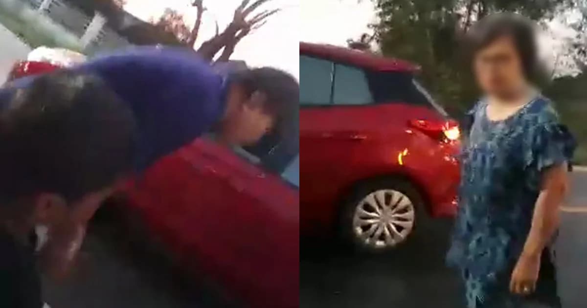 วิจารณ์ ! ป้าด่ากราดเด็ก สาดน้ำใส่เก๋งป้ายแดง ช่วงวันสงกรานต์ (คลิป)