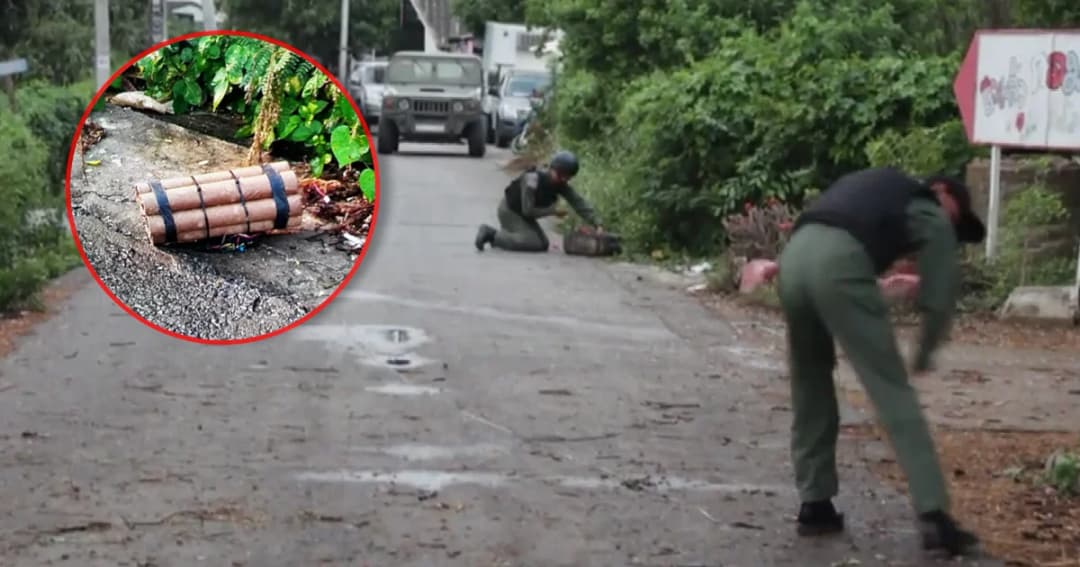 ลำพูนระทึก! พบระเบิดไดนาไมต์ จนท.เร่งเก็บกู้สุดท้ายระเบิดปลอม