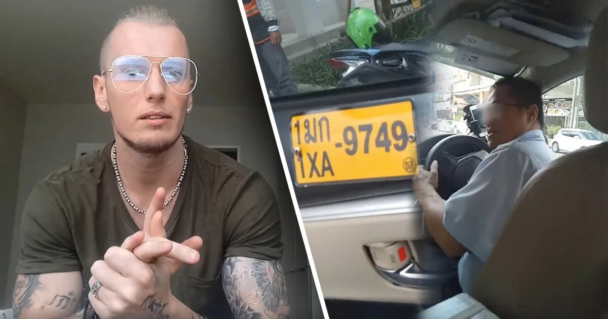 อายไหมล่ะ ? ฝรั่งแฉแท็กซี่โกงเงิน ขอ 500 ไม่ให้ ด่ากลับ “ฝรั่งขี้เหนียว”