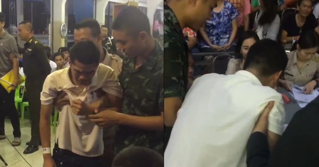 เพจ คสช.โพสต์ให้กำลังใจ หนุ่มจับได้ใบแดง ห่วงยายป่วยต้องอยู่คนเดียว