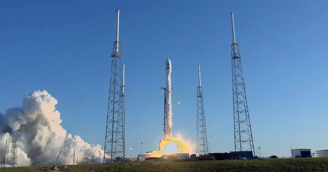 SpaceX ส่งดาวเทียมสำรวจดาวเคราะห์ของนาซ่า เข้าสู่วงโคจรได้สำเร็จ