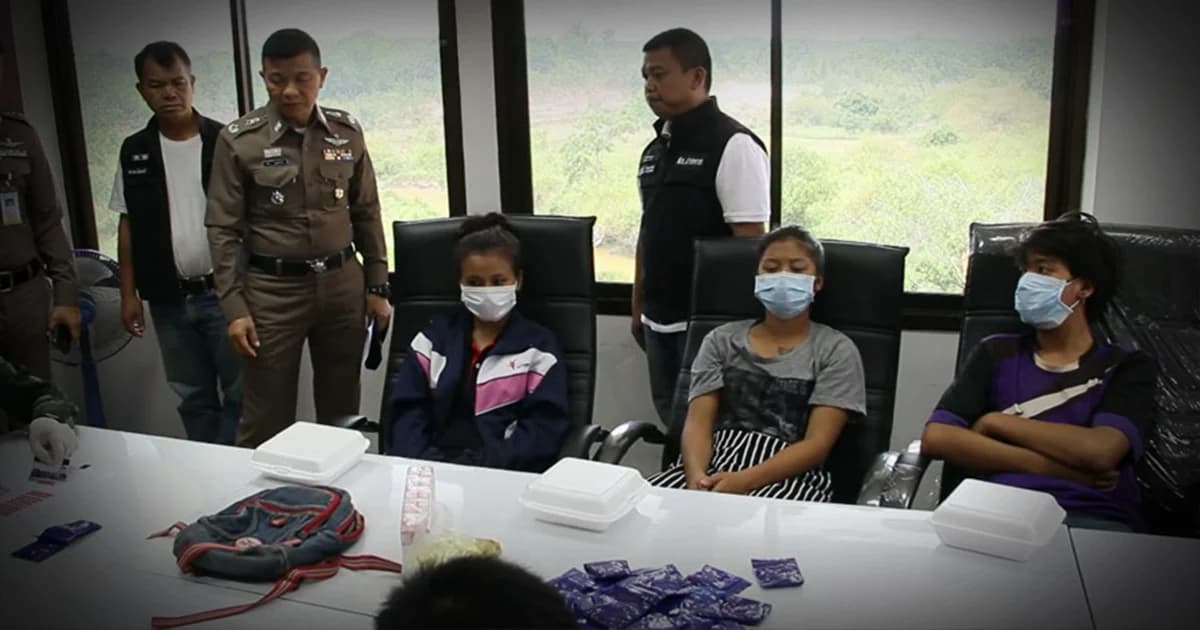 รวบ 3 วัยรุ่น รับจ้างขี่จยย. รับ-ส่งยาบ้าริมฝั่งโขงกว่าหมื่นเม็ด