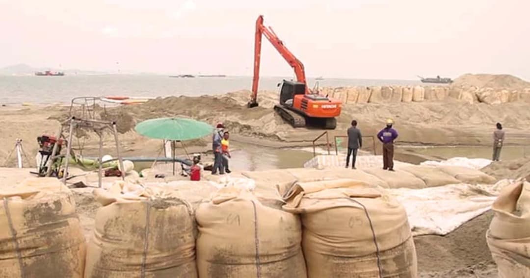 ปรับชายหาดพัทยาคืบหน้า 10% พร้อมเปิดแนวหาดบางส่วน