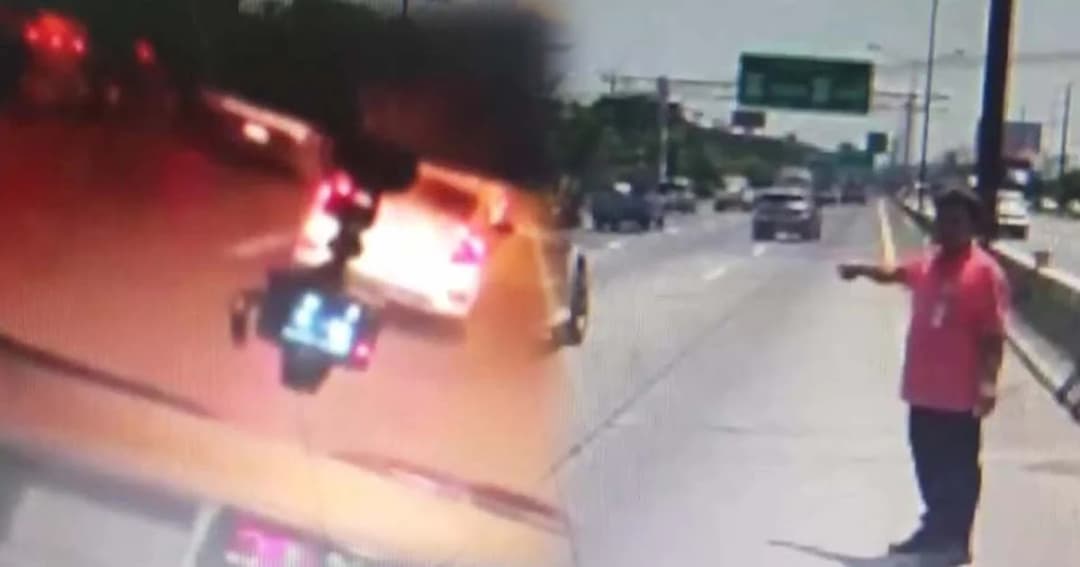 เรียกคนขับรถเข้าให้การ จ่อจับคนขับขวางทางรถฉุกเฉิน