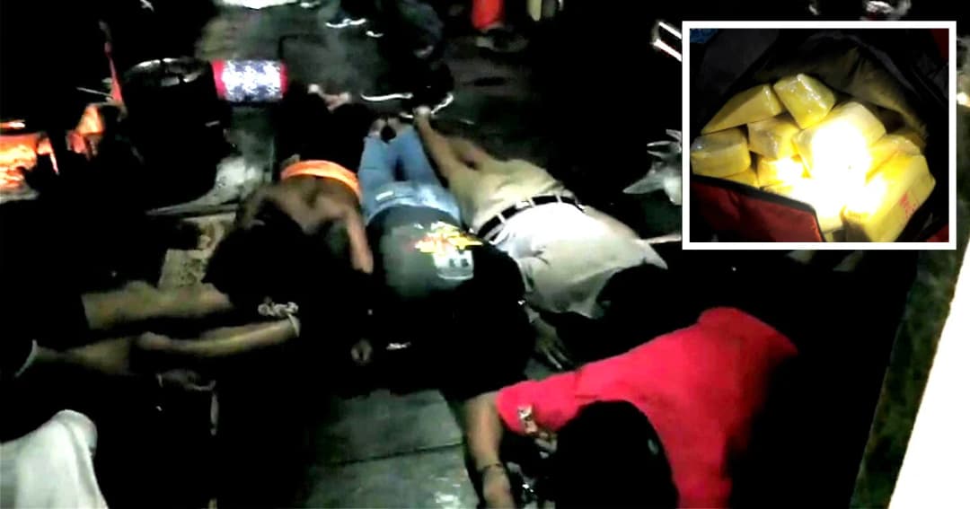 จนท.ปิดล้อมรอยต่อ 3 อำเภอ จับ 8 ผตห. พร้อมยาบ้า 4 แสนเม็ด เเละฝิ่นดิบ