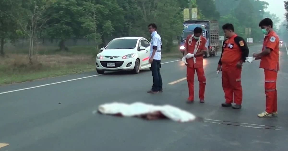 เร่งไล่ล่า ! ผู้ขับรถชนคนเสียชีวิต ลากศพไปไกลกว่า 100 เมตร