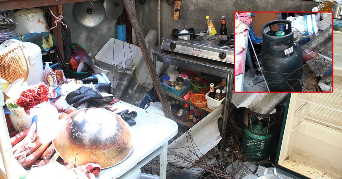 ระเบิดสนั่น ! เด็กส่งแก๊สจุดเตาทดสอบ หลังเปลี่ยนถัง เจ็บ 3 ราย