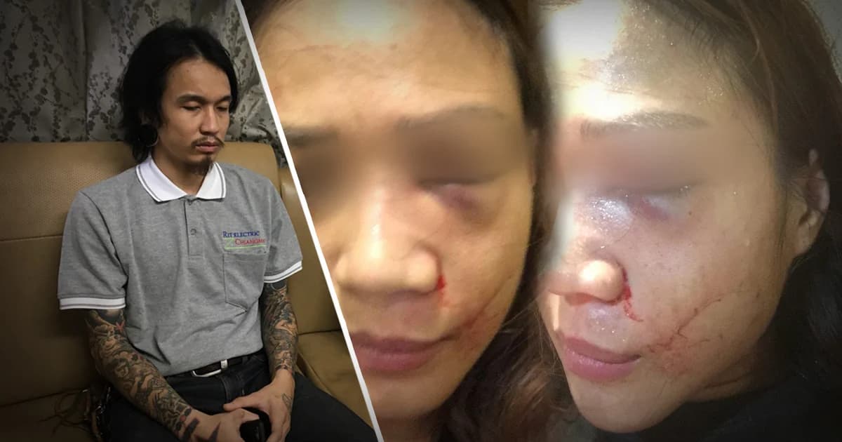 หนุ่มทำร้ายแฟนเข้ามอบตัว อ้างฉุนถูก “แฟนสาว” ด่าบุพการีก่อน