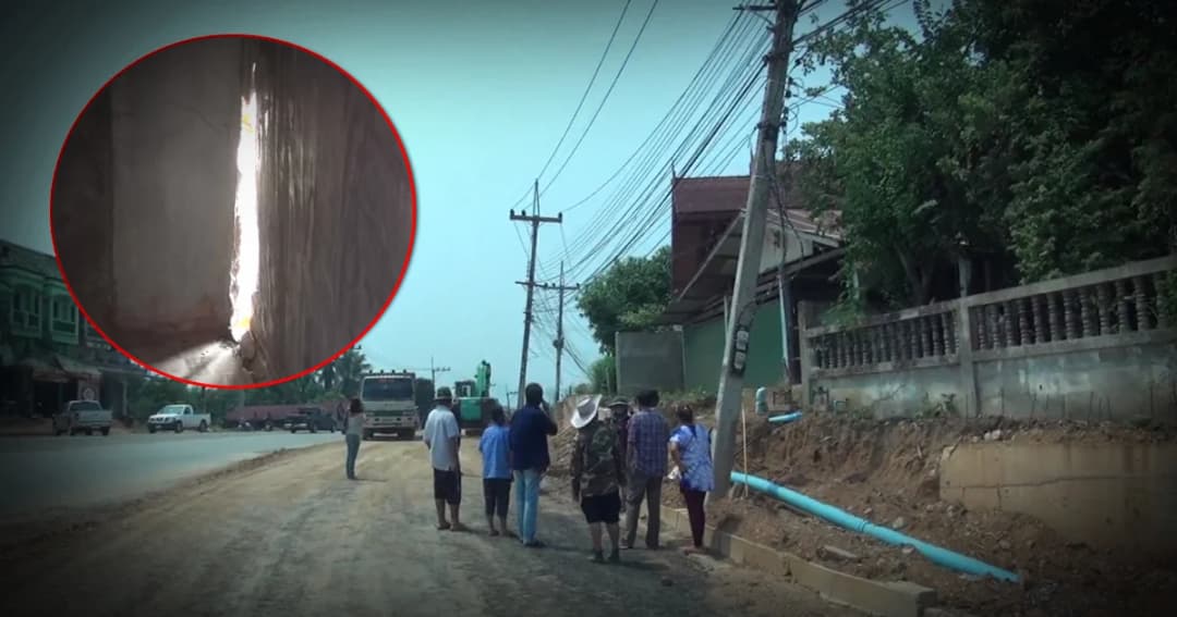 ชาวบ้านโวย ! ถนน 4 เลน สร้างไม่เสร็จ ทำบ้านทรุด-ท่อประปาแตก