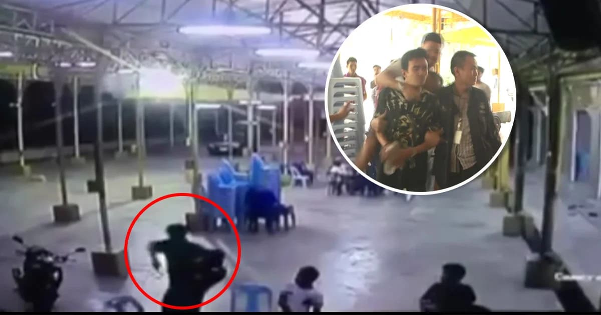 คุมมือมีดสุดโหด ! แทงคู่อริดับกลางงานศพทำแผน หวิดรุมประชาทัณฑ์