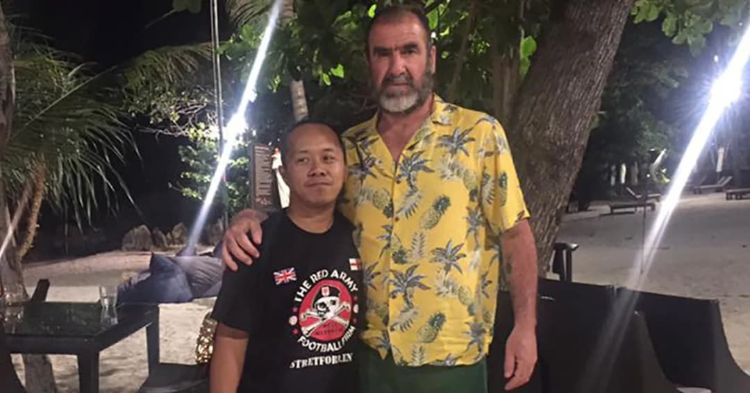 เปิดใจแฟนบอลชาวไทย ตามหา “เอริก ก็องโตนา” ทั่วเกาะสมุยจนพบตัวจริง