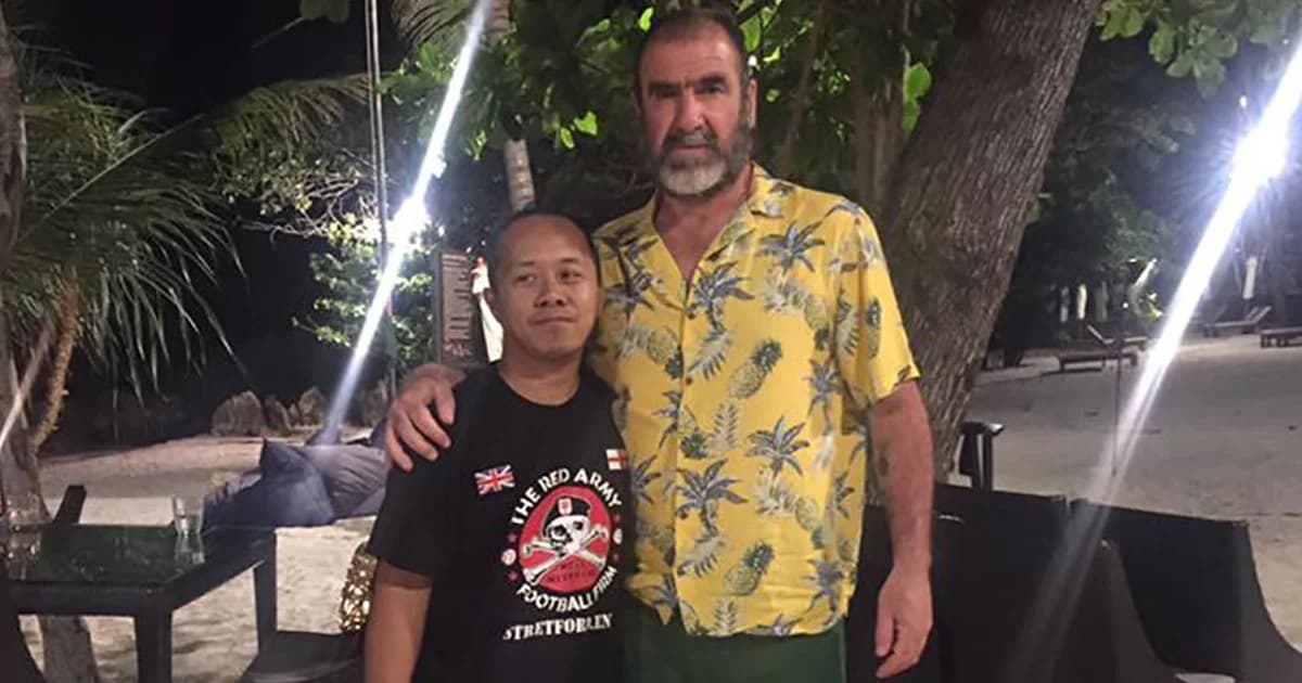 เปิดใจแฟนบอลชาวไทย ตามหา “เอริก ก็องโตนา” ทั่วเกาะสมุยจนพบตัวจริง