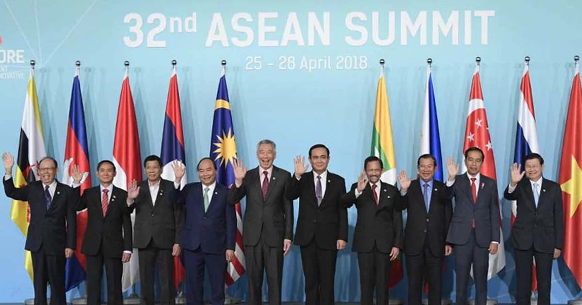 นายกฯ หารือ ปธน.เมียนมาคนใหม่ ระหว่างประชุมสุดยอดอาเซียนที่สิงคโปร์