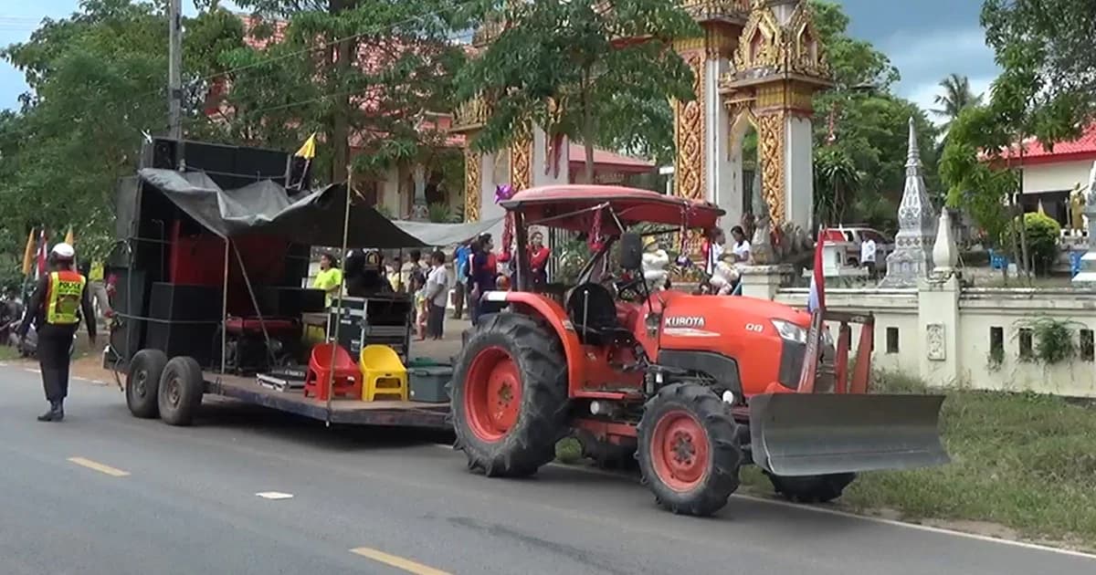 สุดเศร้า ! รถแห่งานบุญทับเด็กวัย 5 ขวบ ดับ