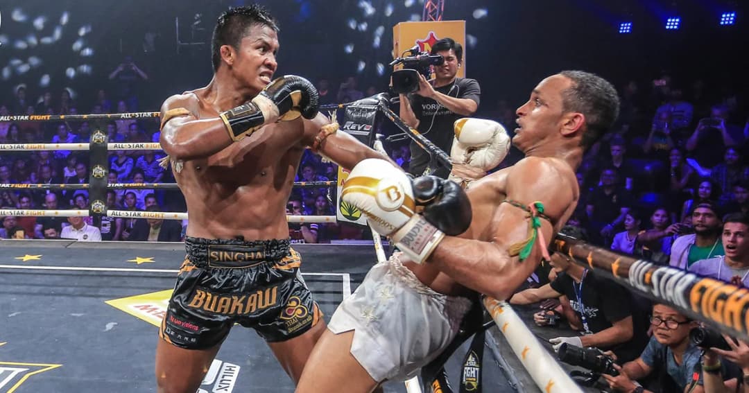 ‘บัวขาว’ อัดนักชกโปรตุเกส คว้าชัยศึก ALL STAR FIGHT 3