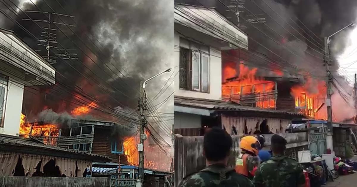 คืบหน้าเหตุไฟไหม้บ้านไม้ ซ.จรัญสนิทวงศ์ 65 วอด 4 หลัง