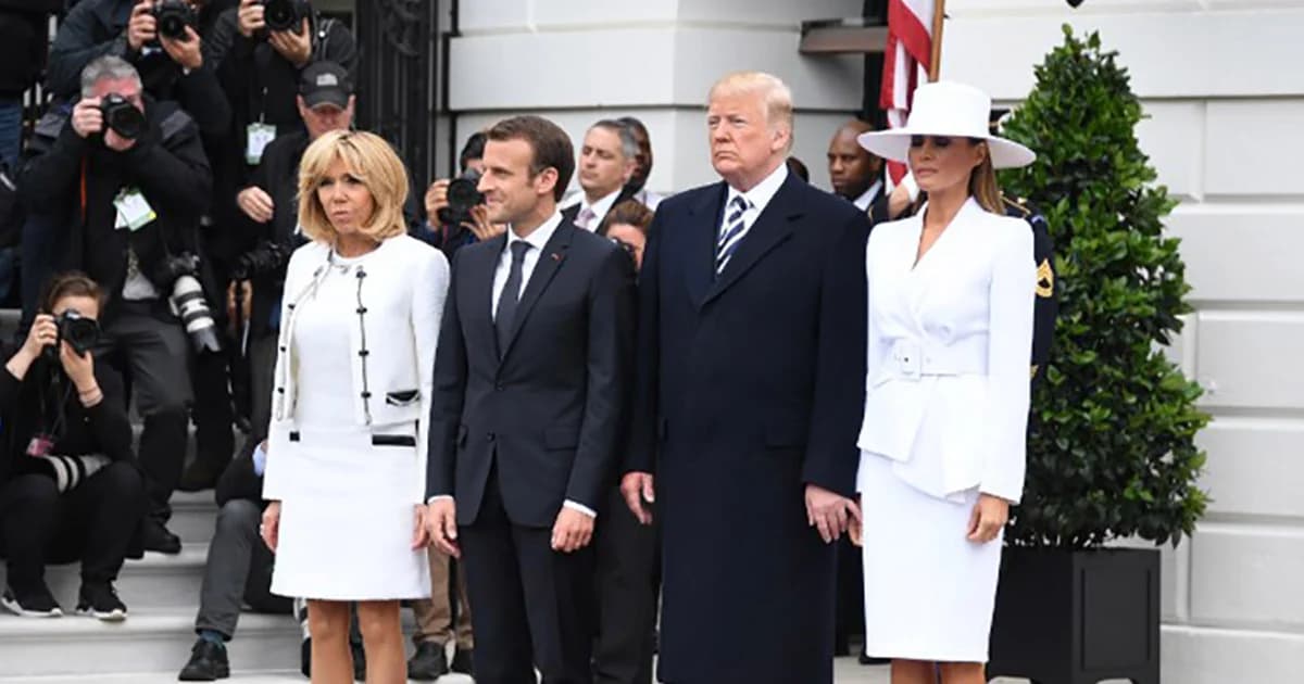 ภริยา ปธน.ฝรั่งเศส เห็นใจ สตรีเบอร์ 1 มะกัน ไร้อิสรภาพ