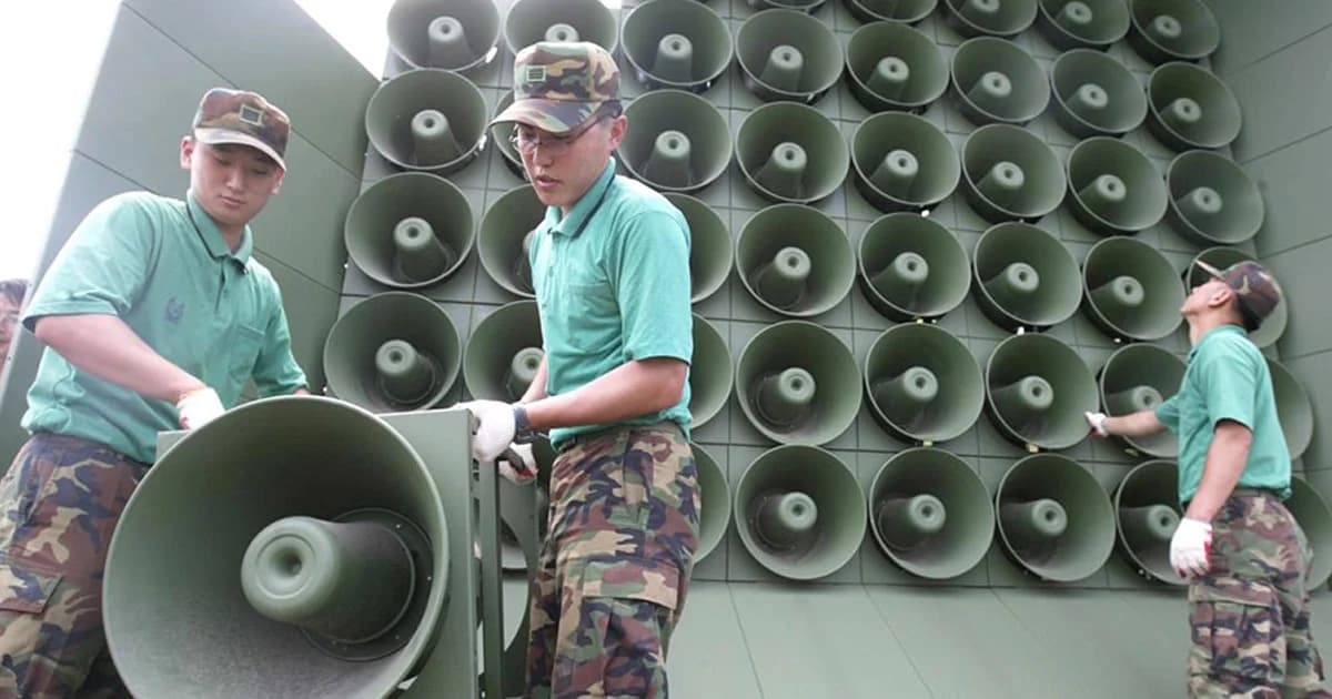 ‘โสมขาว’ กระชับมิตร ‘โสมแดง’ สั่งรื้อลำโพงโฆษณาชวนเชื่อแล้ว