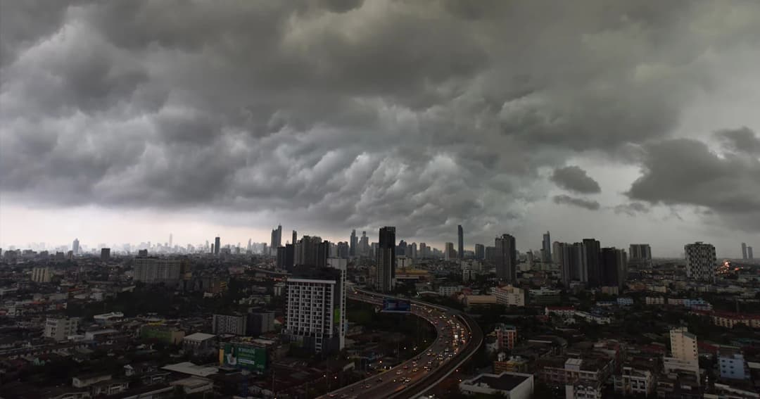 พยากรณ์อากาศ 1 พ.ค. กทม.และปริมณฑล ฝนฟ้าคะนอง 80% ของพื้นที่