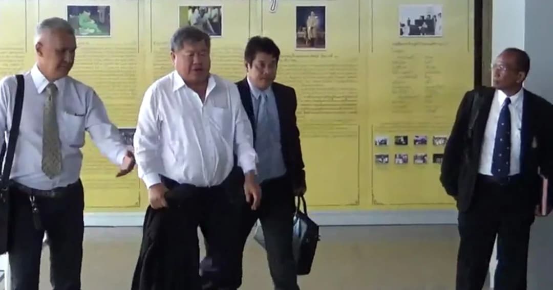 “เปรมชัย” เข้าให้ปากคำเกี่ยวกับอาวุธปืน ที่พบในบ้านพักย่านศูนย์วิจัย